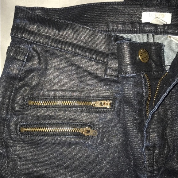 Jcrew metallic looking jeans - Picture 3 of 4